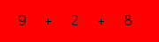 enter the sum of these 3 numbers