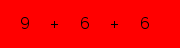 enter the sum of these 3 numbers